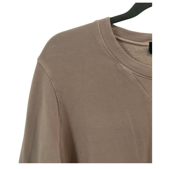 Monrow Men’s Classic Gray Supersoft Pullover Crew Neck Sweatshirt Sweater Size M - Picture 7 of 10